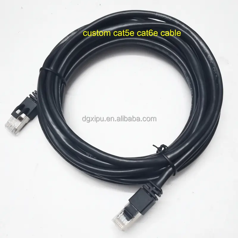 Индивидуальный сетевой кабель 24awg utp ftp sftp lan cat5 cat5e, сетевой кабель ethernet, кабель cat6 cat 7 rj45, экранированный