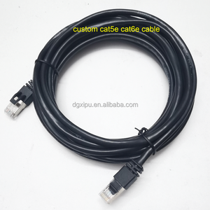 Özel 24awg utp ftp sftp lan kablosu cat5 cat5e ağ toplu ethernet ara kablosu cat6 kedi 7 rj45 korumalı - Product Image 1