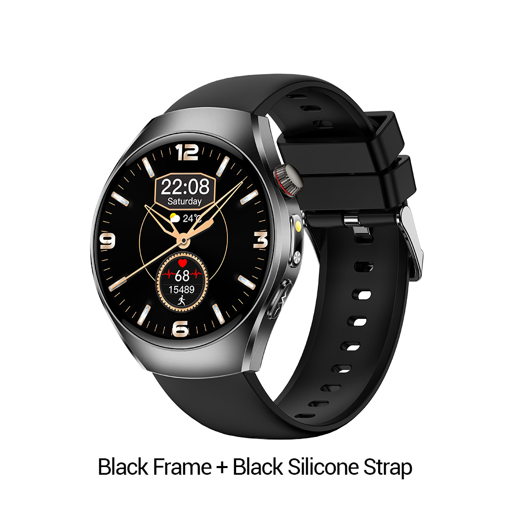 Bracelet en silicone noir