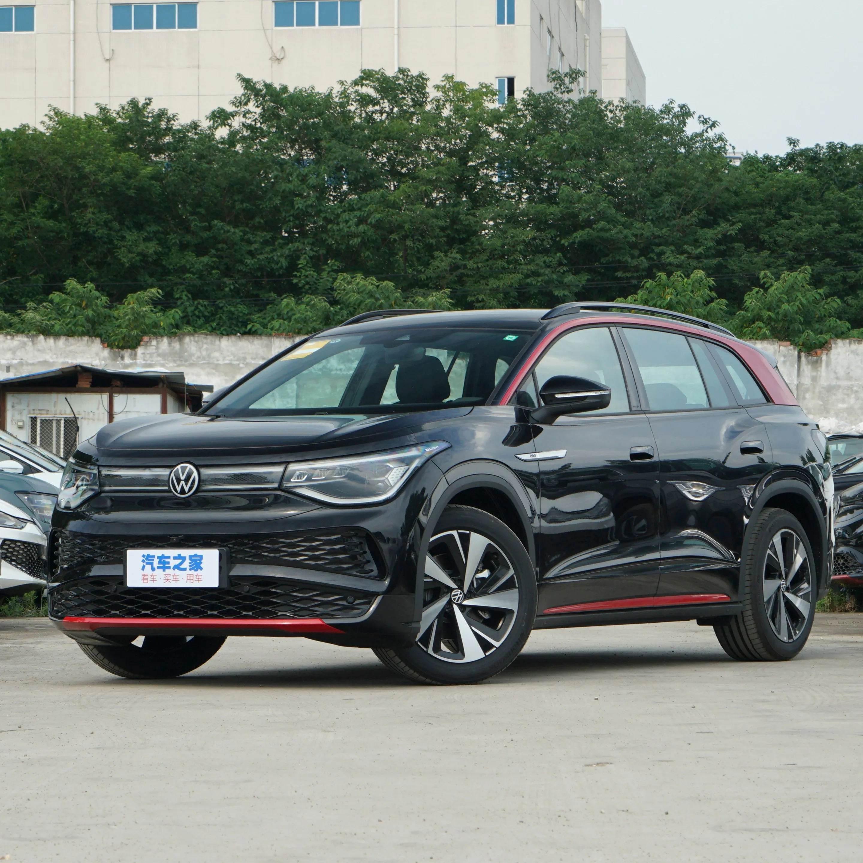 2023 Vw Id6x Smart Pure versión de largo alcance de los vehículos de nueva energía más vendidos del mundo Ev Car coche eléctrico chino más barato