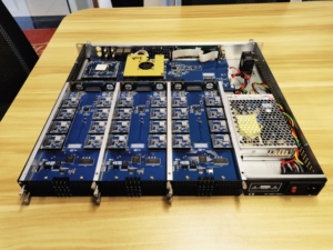 Modulador de placas de decodificación extraíbles 1U 16/24/32/40/48ch IP a modulador analógico Modulador Pal NTSC con salida IP - Product Image 3