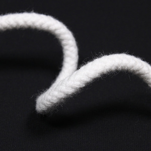 厂家直销手工制作硅胶蘸连帽衫拉绳硅胶端连帽衫绳 - Product Image 4