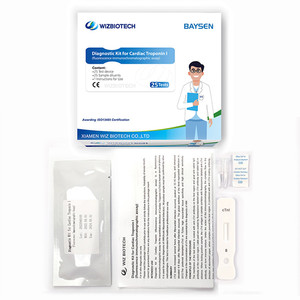 Wizwiacute Test CTnI tespit kiti akut miyodial enfarktüsü için kardiyak Troponin I Immunoassay Test kiti, - Product Image 4