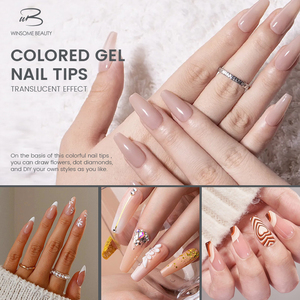 High Quality 100pcs/box Full Cover Colorful Nails Solid Color Nails Nail <strong>Tips</strong> - Product Image 3