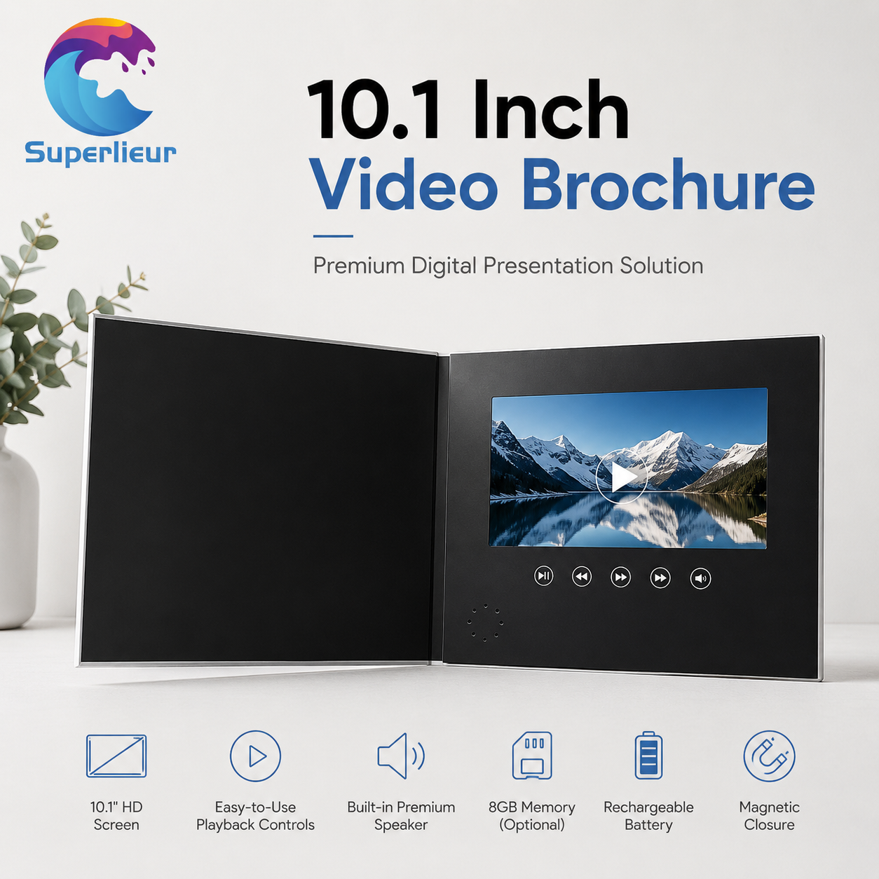 10.1inch Video Brochure