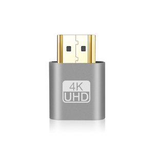 <strong>HDMI</strong> Virtual Display <strong>HDMI</strong> DDC EDID Dummy Plug EDID Display Emulator Headless 1080P 4K for TeamViewer Streaming Remote Desktop - Product Image 1