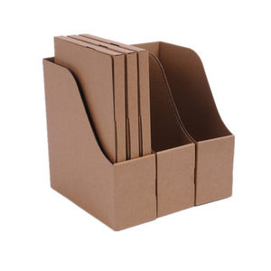 シンプルなスタイルA4ファイルホルダーケースカスタム紙ファイルボックス - Product Image 5