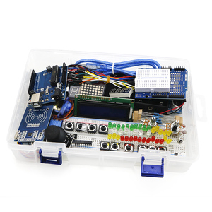 Für Arduino R3 Starter Kit mit Breadboard Step Motor/Servo 1602 LCD Jumper Wire-All-in-One ICs Lösung
