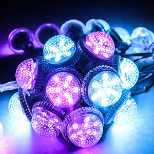 Smart Transparent Flat Shell <strong>Pixel</strong> <strong>Light</strong> Source GS8206 35mm 9leds <strong>Pixel</strong> <strong>Led</strong> Point <strong>Lights</strong> - Product Image 2