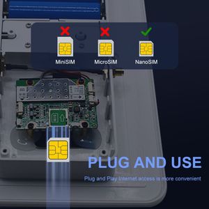 เราเตอร์เราเตอร์ซิมการ์ด4G ไร้สาย4G เราเตอร์พลังงานแสงอาทิตย์สำหรับกลางแจ้ง LTE โมเด็ม rauter สำหรับกล้องและฟาร์ม - Product Image 5