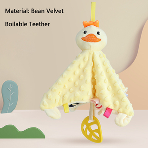 Özelleştirilmiş hayvan kafa yenidoğan yumuşak ve sevimli bezelye yorgan diş kaşıyıcı bebek peluş oyuncak kaynamış olabilir - Product Image 6