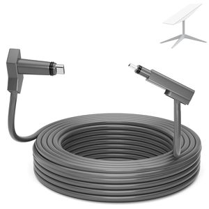 26AWG 16FT 75FT ดาวเทียม Starlink สี่เหลี่ยมสาย V2หุ้มถักเปียทดแทน - Product Image 2