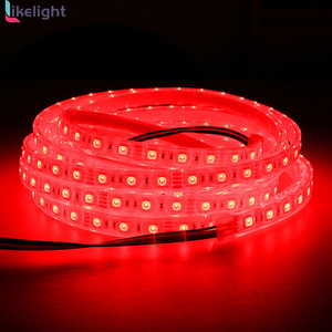 CRI ไฟ LED Smd5050แบบ4ขา rgbic คุณภาพสูงทนต่อสภาพอากาศ Ip20/IP65/IP67 DC12v/24V แถบไฟ LED สีเดียว - Product Image 5