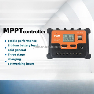 YIXINTAI SunriseTek PWM Controlador de cargador solar 2024 Venta caliente Sistema de panel solar 12V 24V 48V Controlador de carga PWM - Product Image 2