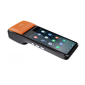 Портативный мобильный беспроводной 1 ГБ ОЗУ NFC Ручной android pda сканер штрих-кодов pos-терминал со встроенным термопринтером - Product Image 3