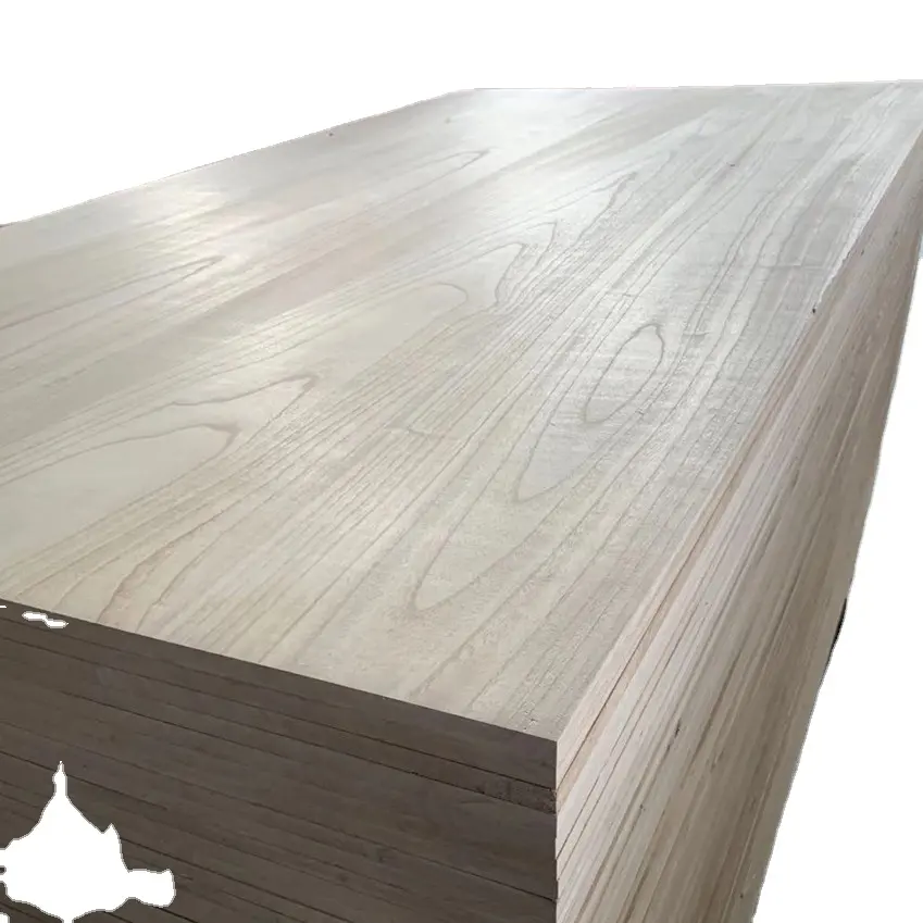 Buena calidad de fábrica directamente tablero de madera maciza de madera de paulownia m3