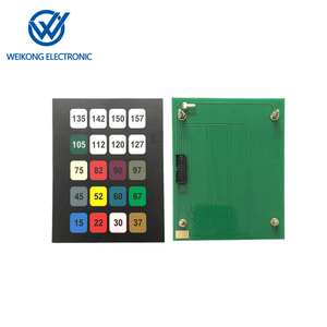 Custom LED tastiera illuminata con PCB membrana interruttore per elettrodomestici - Product Image 5