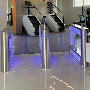 RFID Optical Access Control System Automatischer Sicherheits eingang Swing Barrier Gates Drehkreuz Zum Verkauf - Product Image 6