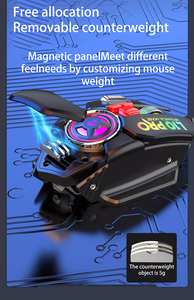 Mouse gioco spada sacra L10Pro cavo silenzioso meccanico usb computer ufficio generale programmazione driver macro - Product Image 5