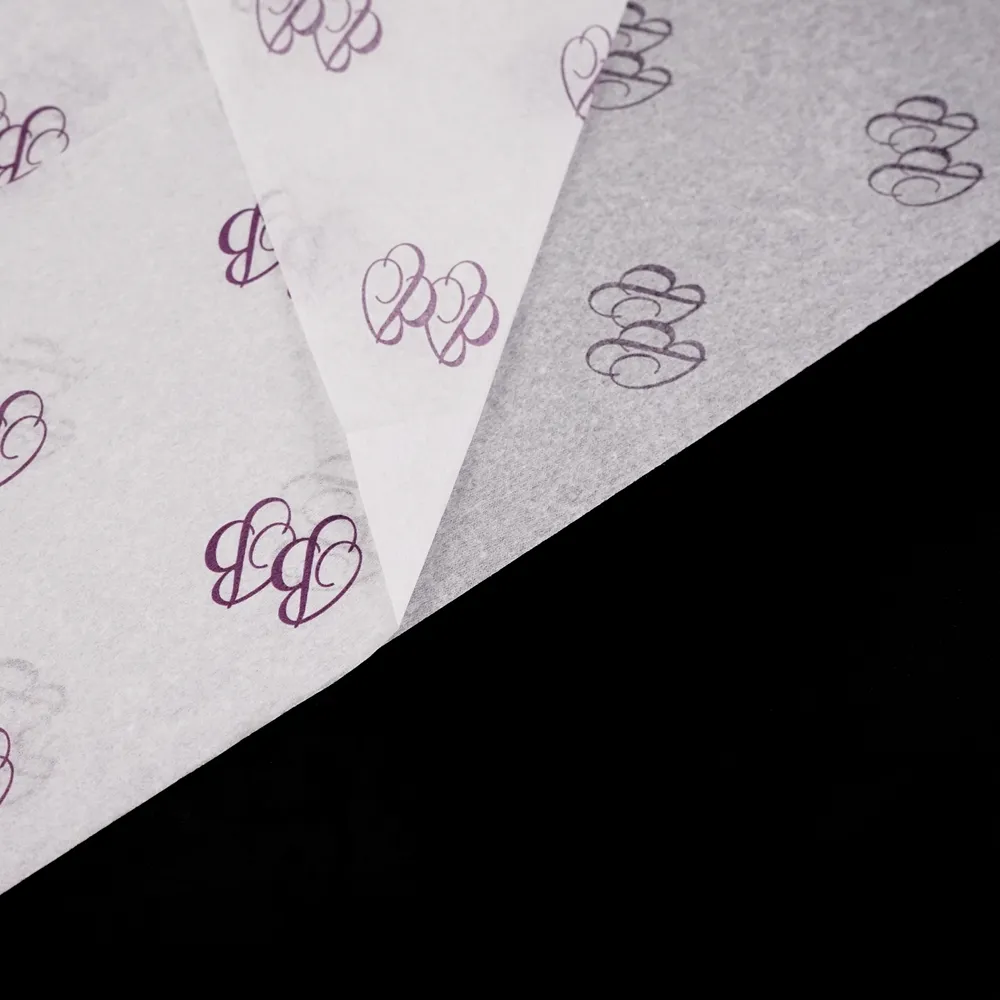 Il marchio del cliente personalizzato stampato carta da imballaggio carta velina 17g 27g