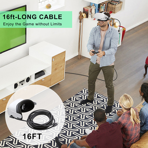 10英尺16英尺20英尺用于Oculus Quest 2链接电缆<span class=keywords><strong>USB</strong></span> <span class=keywords><strong>3.1</strong></span> <span class=keywords><strong>Gen2</strong></span> <span class=keywords><strong>C</strong></span>型数据电缆弯头VR Quest 2链接耳机电缆