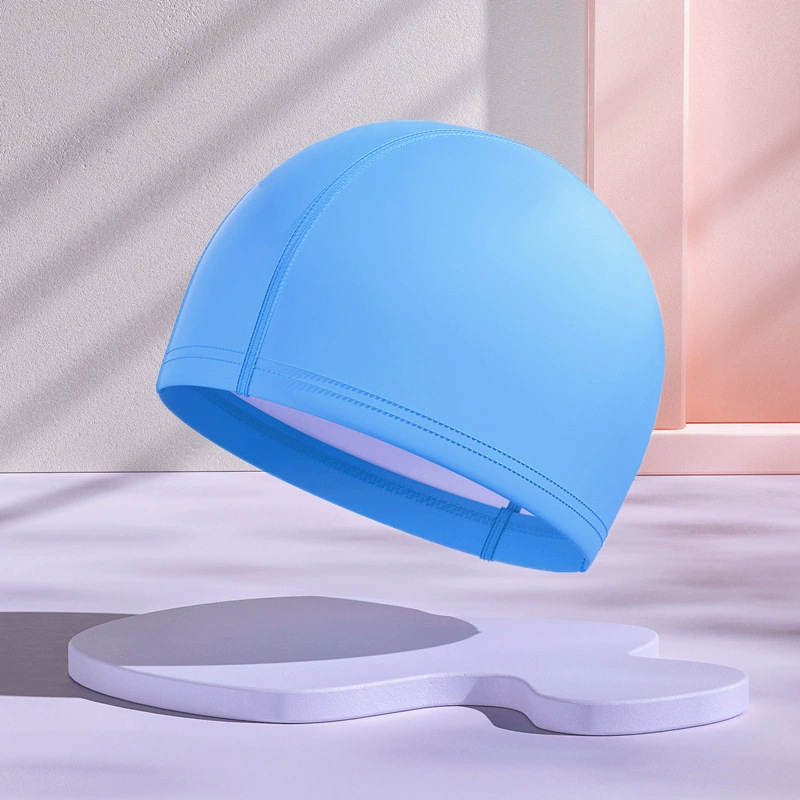 Chapeau pu pour enfants-bleu lac