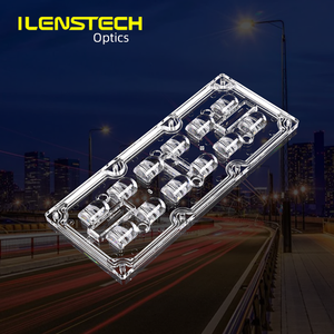 Ilenstech 2x6 многообъективные светодиодные оптические прямоугольные линзы 60x60 градусов уличные световые линзы - Product Image 6