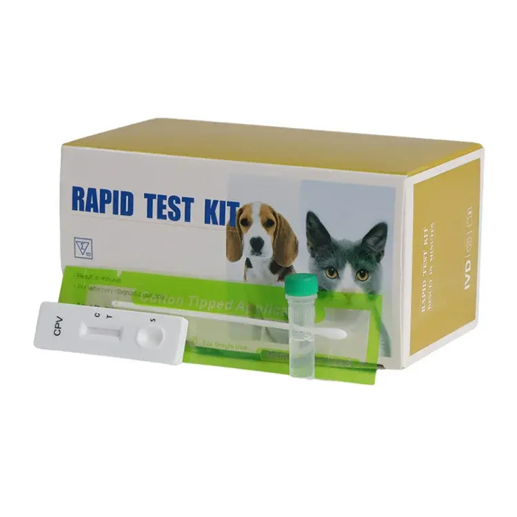 Kit per test diagnostici su animali test rapido CDV + CAV-II CPV Ag test rapido CDV + CPV Ag test rapido