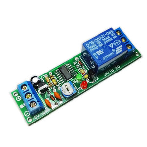 Relè di ritardo regolabile 0-10 secondi ad alto Trigger 5/12/24V microcontrollore scheda di controllo del tempo PLC modulo componenti elettronici - Product Image 2