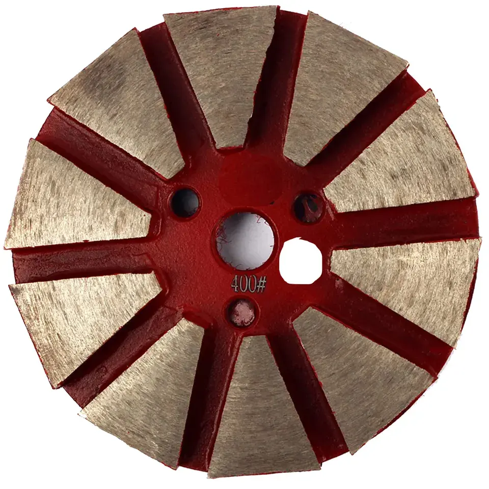 Diamond metal grinding disc floor polishing pad for granite marble concrete terrazzo