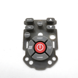 Venta caliente de silicona teclado interruptor de membrana superposición de bajo costo teclados y teclados - Product Image 3