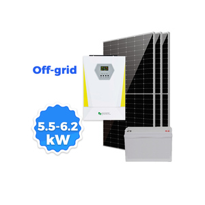 C-6.2KW-AF热卖成套太阳能储能系统6.2kw混合太阳能电池板发电套件 - Product Image 6