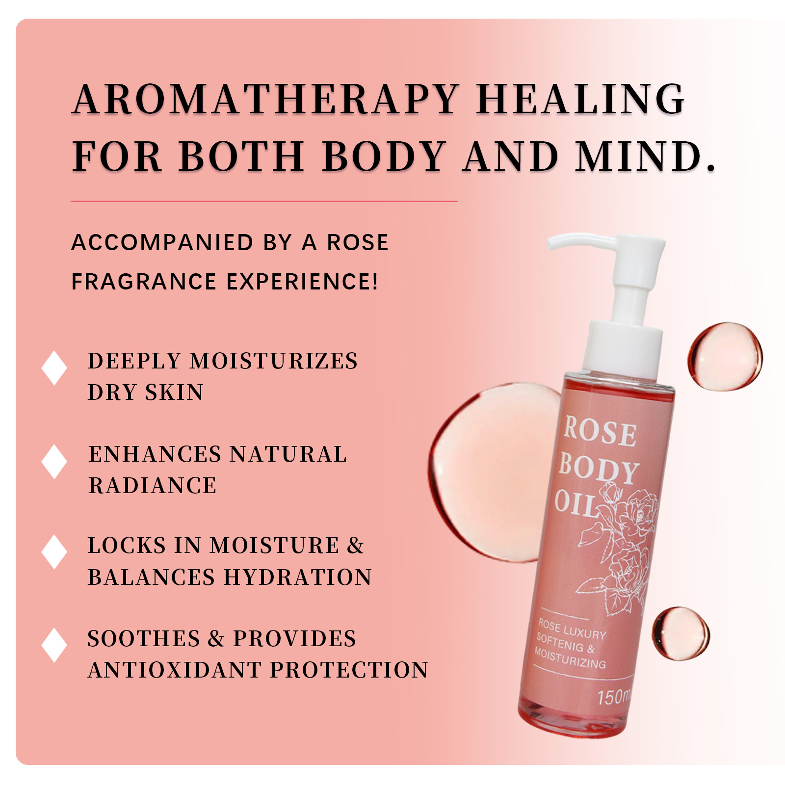 Rose Body Oil