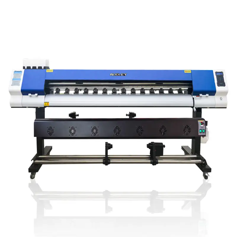 Audley 1800mm 1,8 m ancho de impresión XP600 i3200 cabeza photocar pegatina impresión lienzo eco solvente impresora buen precio