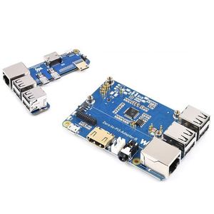 Roarkit Raspberry Pi Zero 2W a 3B adattatore, soluzione alternativa per Raspberry Pi 3 modello B/B + porte USB 4-ch