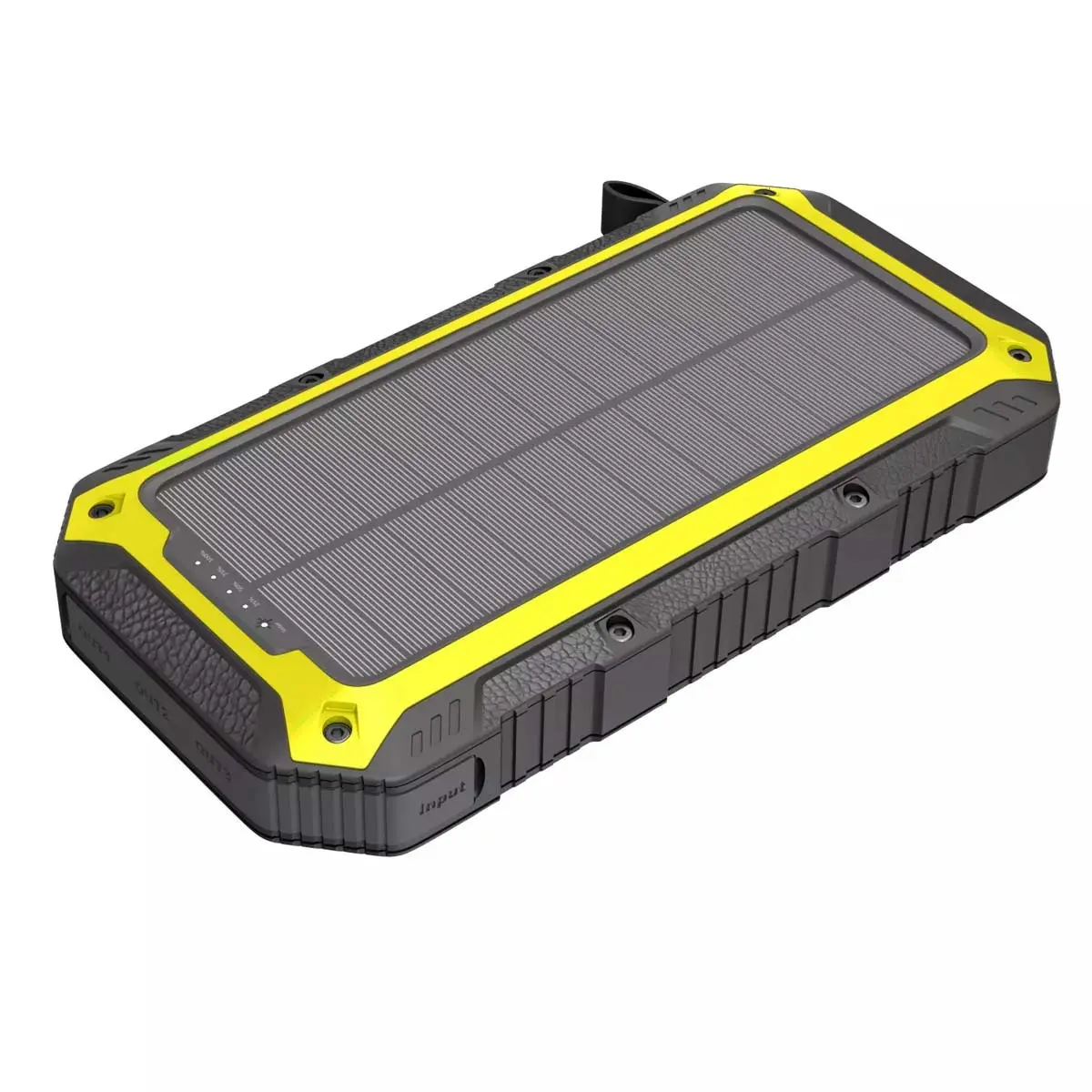 2022 Nieuwe Beste Waterdichte Solar Power Bank 20000Mah Usb Led Light Solar Battery Charger Reizen Powerbank Voor Alle Telefoon