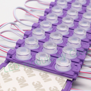 สีม่วงกันน้ำ Ip65 3 Leds โมดูลฉีดเข้าสู่ระบบ Smd 3030 12โวลต์24โวลต์เกาหลีป้าย Backlight กลางแจ้ง Lst นำโมดูล3วัตต์ - Product Image 6