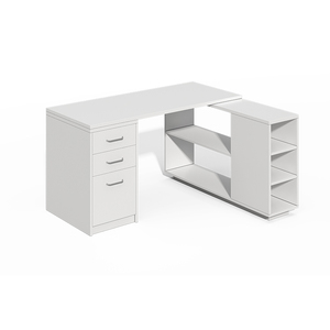 Muebles de oficina multifuncionales de aspecto moderno, mesa de ordenador para el hogar de estilo europeo de bajo coste, espacio de trabajo abierto, escritorio independiente