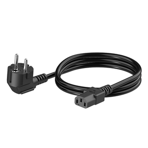 Support Custom Made 250V <strong>16A</strong> Electrical <strong>Plug</strong> European Standard PVC Power <strong>Plug</strong> 3Pin Socket - Product Image 3