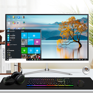 19-21.5-24 Inch Borderless <strong>Desktop</strong> <strong>Computer</strong> All-<strong>in</strong>-one Intel I5 Home Office Learning Business All-<strong>in</strong>-one PC <strong>with</strong> <strong>Built</strong>-<strong>in</strong> <strong>WiFi</strong> - Product Image 4