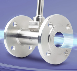 Flange Mounted Flow Meter Real-Time Data <strong>Output</strong> Nitrogen Gas Steam vortex <strong>Flowmeter</strong> - Product Image 4