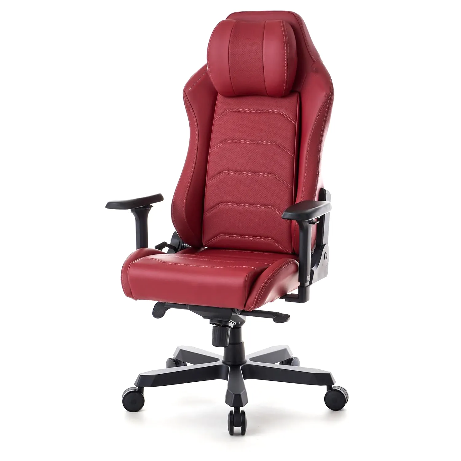 Премиум экологически чистый ПВХ кожаный игровой стул Красный Профессиональный эргономичный ПК игровой стул для ПК