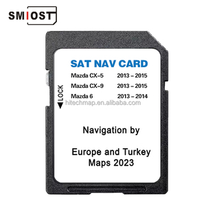 SMIOST Mazdacx-5 2014 kart Sat Nav SD navigasyon GPS izci kart haritaları Mazda 2019 için NB1 8GB araba için - Product Image 5