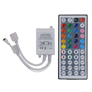 Led Lamp 44 Key Remote <strong>Control</strong> Ir Receiver 4 Pin Rgb Colors Dimmer 12v 24v Channel Pixel Strip <strong>Light</strong> <strong>Controller</strong>