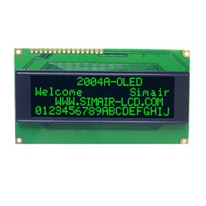 Hochwertiges OLED-Anzeige modul mit 20x4 Zeichen WS0010, SPI/Parallel-Schnitts telle, 3,3 V für den industriellen Einsatz - Product Image 3