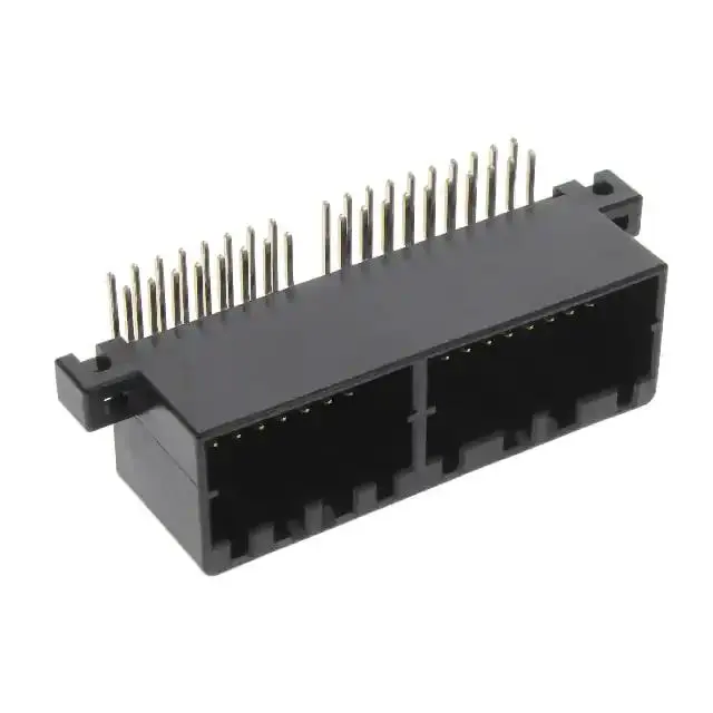 174912-2 자동 전기 와이어 하니스 케이블 어셈블리 커넥터 직각 PCB 핀 헤더 커넥터