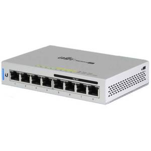 Ubiquiti Networks Conmutador de red con función PoE de 8 puertos (940910748975) - Product Image 1