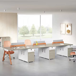 Prima 2025 <strong>Customized</strong> Modern <strong>Computer</strong> Position Partition Desk Manufacture Staff Work Desk Modular Grid Desk - Product Image 1