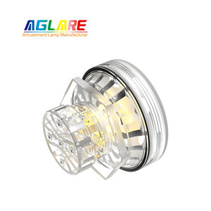 Aglare IP65 DC24V ไฟ61มม. Max3W DMX LED RGB แสงสนุก - Product Image 2