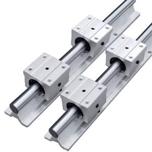 ANDUUK D-25 <strong>Linear</strong> Shaft SCS <strong>Linear</strong> Slide <strong>Block</strong> SK End Support Slide Bearing TBR SBR Aluminum <strong>Linear</strong> <strong>Guide</strong> <strong>Rail</strong> with Slide <strong>Block</strong> - Product Image 1